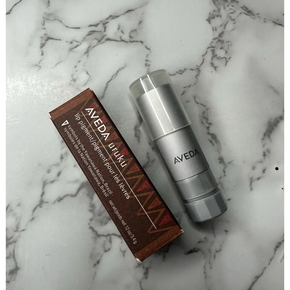 Aveda Uruku Lip Pigment 67 Sheer Ambrosia Fire .12oz New In Box